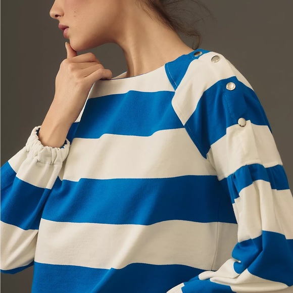 Anthropologie Maeve French Terry Sweatshirt🍿 - Picture 2 of 3